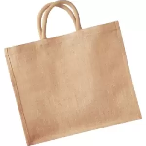 Jumbo Jute Shopper Bag (29 Litres) (Pack of 2) (One Size) (Natural) - Natural - Westford Mill