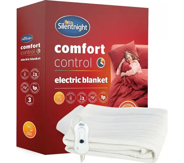 SILENTNIGHT Comfort Control Electric Blanket - Super King-size 5012701569897