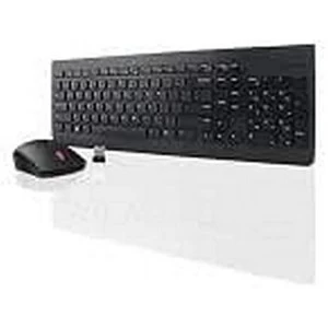 Lenovo Essential Wireless Keyboard and Mouse Combo (Black) - Belgian/UK English 120