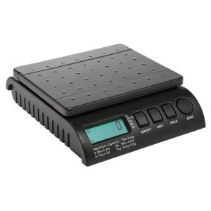 ABCON Scales and Balances POSTSHIP Multi Purpose Scale 10g Increments 34KG Capacity Black
