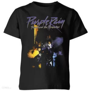 Prince - Purple Rain Kids 7 - 8 Years T-Shirt - Black