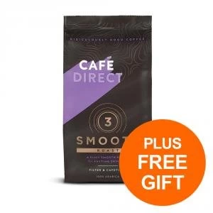 Cafe Direct Smooth Fairtrade Roast and Ground Coffee 227g Ref FCR0002