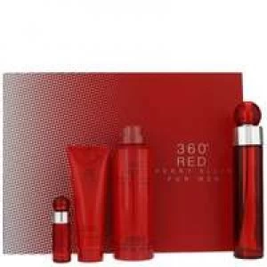 Perry Ellis 360 Red For Men Eau de Toilette 100ml Gift Set