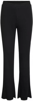 Noisy May Pasa Flared Trousers Cloth Trousers black