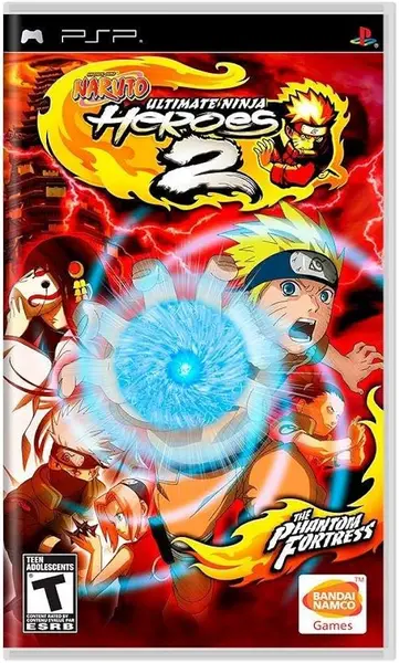 Naruto Ultimate Ninja Heroes 2 The Phantom Fortress PSP Game