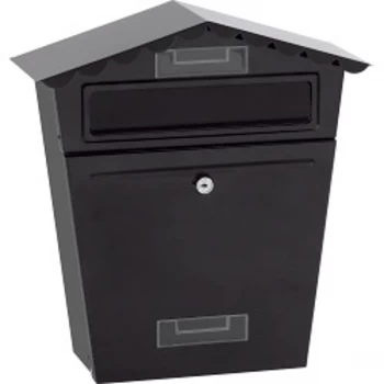 SupaHome Black Letter Box