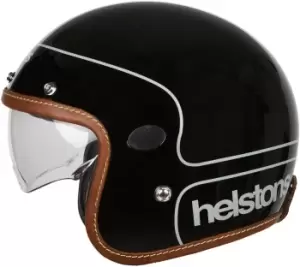 Helstons Corporate Carbon Jet Helmet, grey, Size L, grey, Size L