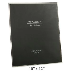 10" x 12" - Impressions Thin Silver Plated Photo Frame