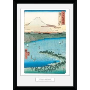 Hiroshige The Pine Beach At Miho 50 x 70 Collector Print