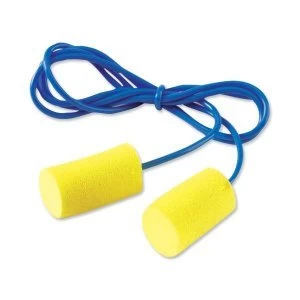 3M E A R Classic Corded Roll Down Earplugs Pack of 200