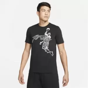 Air Jordan Graphic T Shirt Mens - Black