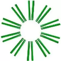 A-Star Claves AP4102GRPK Green Pack of 10
