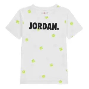 Air Jordan AOP Graphc T-Shirt Junior Boys - White
