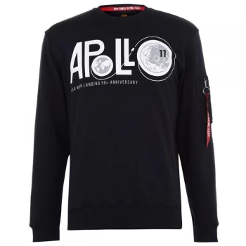 Alpha Industries Apollo 11 Anniversary Sweatshirt - Rep Blue 07