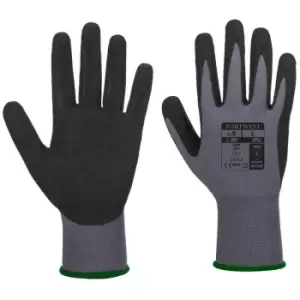AP62G8RS - sz S Dermiflex Aqua Glove - Grey/Black - Grey/Black - Portwest