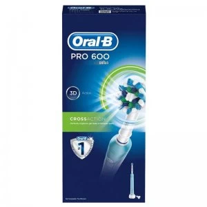 Oral B PRO600 Cross Action Rechargeable Toothbrush
