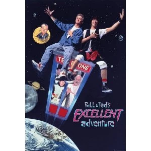 Bill and Ted Excellent Adventure Poster