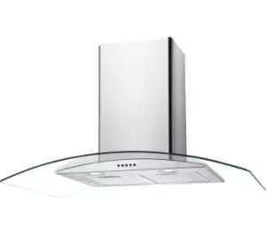 HOOVER Candy CGM90NX/1 Chimney Cooker Hood - Stainless Steel