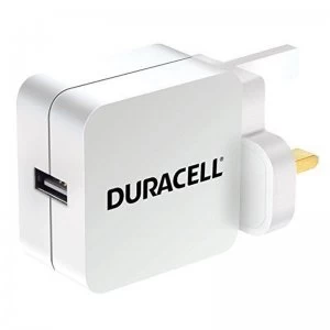 Duracell 2.4A USB Mains Charger