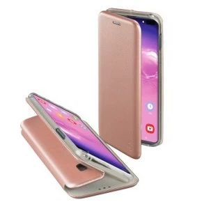 Hama Curve Wallet Case for Samsung Galaxy S10+, Rose Gold