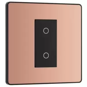 BG Evolve Secondary Polished Copper 2 Way Single Touch Dimmer Switch - 200W