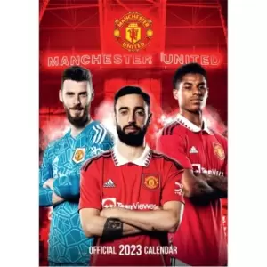 Danilo Manchester United FC 2023 A3 Calendar - wilko