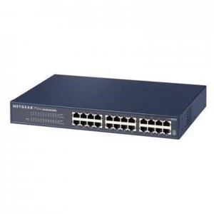 Netgear ProSafe Plus 24-Port Fast Ethernet Unmanaged Switch