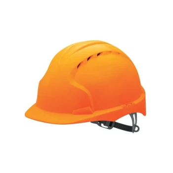 EVO2 Vented Orange Safety Helmet - JSP