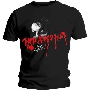 Alice Cooper - Paranormal Eyes Unisex Medium T-Shirt - Black