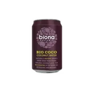 Biona Organic Coconut Water 330ml (Case of 12 )