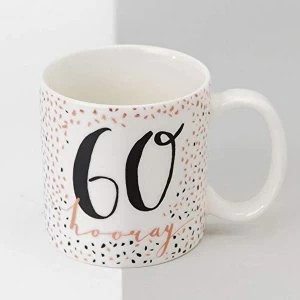 Luxe Ceramic Female Birthday Mug - 60