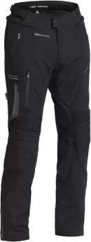 Halvarssons Malung Waterproof Motorcycle Textile Pants, black, Size 50, black, Size 50