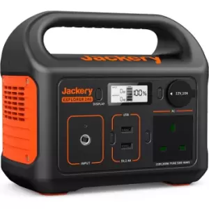 Jackery - Portable Power Station Explorer 240, 240Wh Lithium Battery for Outdoors