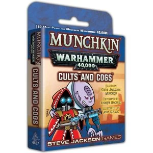 Munchkin Warhammer 40000: Cults and Cogs Expansion Card Game