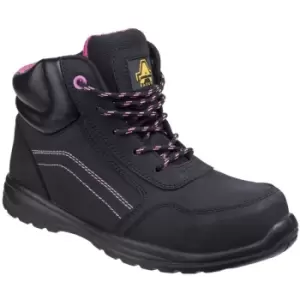 Amblers Safety - AS601 Womens/Ladies Composite Safety Boots (3 uk) (Black) - Black