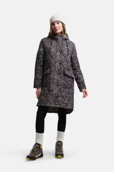 'Orla Kiely Mid Length Quilt' Isotex Waterproof Jacket