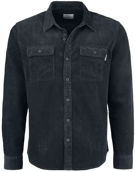 Vintage Industries Brix shirt Longsleeve black