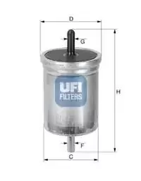 UFI 31.513.00 Fuel Filter Petrol