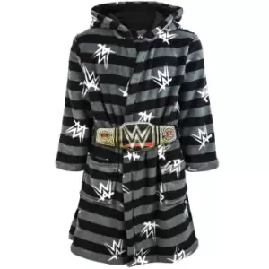 WWE Childrens/Kids Championship Title Belt Dressing Gown (7-8 Years) (Charcoal)