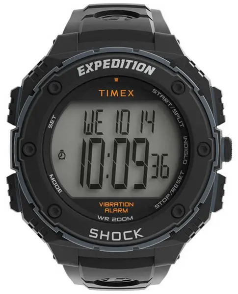 Timex TW4B24000 Mens Rugged Digital Black Strap Watch
