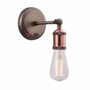 Ensora Lighting Hal Wall Light - Copper