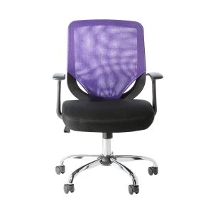 Alphason Atlanta Mesh Office Chair - Purple