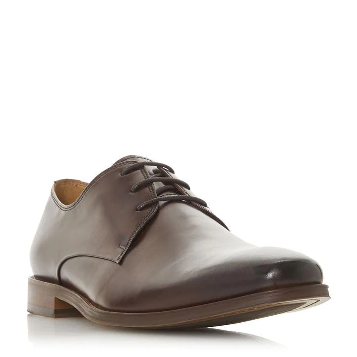 Dune Brown 'Radioactive' Lace Up Gibson Shoes - 6
