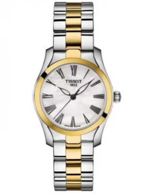 Tissot Ladies T-Lady T-Wave Two Tone Bracelet Watch T112.210.22.113.00