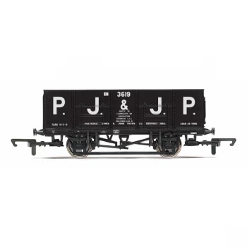 Hornby 21T Mineral Wagon PJ & JP 3619 Era 3 Model Train
