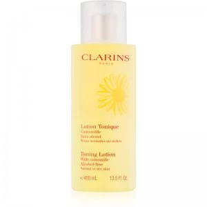 Clarins Toning Lotion with Camomile Tonique Lotion with Camomile for Normal or Dry Skin 400ml