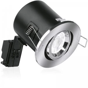 Aurora Enlite Adjustable Fire Rated IP20 Non-Integrated Downlight Polished Chrome - EN-FD102PC