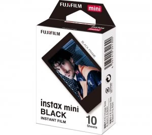 FujiFilm Instax Mini Border Film 10 Shots - Black