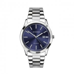 Sekonda Blue Watch - 1656 - silver