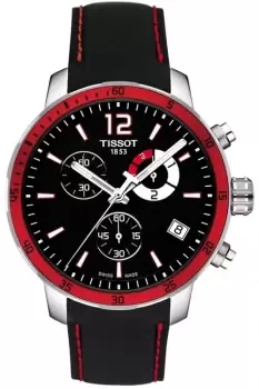 Mens Tissot Quickster Football Chronograph Watch T0954491705701